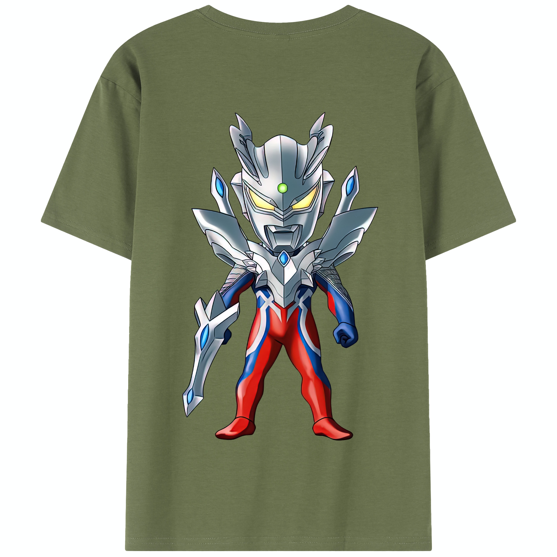 （画像用） ウルトラマン Ultraman 綿100％半袖Tシャツ（背面プリント）